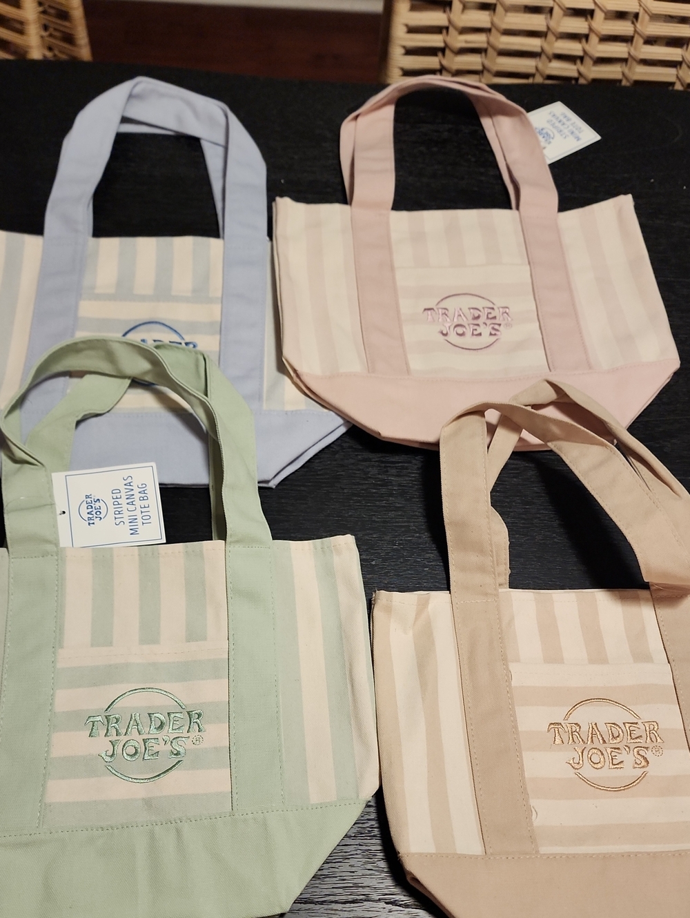 Trader Joes Mini Totes